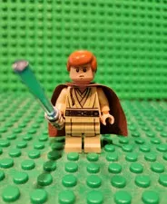 LEGO Star Wars Obi-Wan Kenobi Padawan Minifigure w/ Brown Cape