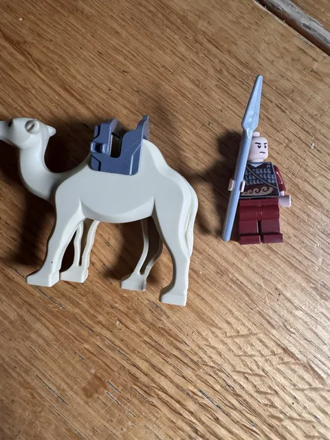 LEGO Price of Persia Camel Minifigure with Saddle Authentic With Guard