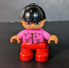 LEGO DUPLO Horse Rider Equestrian Cowgirl
