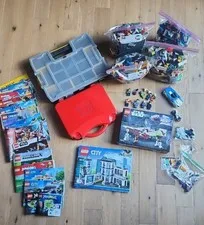 LEGO Bundle – 10 lbs, Books, Minifigs & Storage