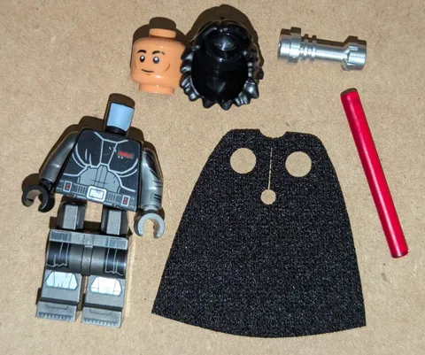 LEGO Star Wars Darth Dev eyes Minifigure from 75389 Dark Falcon