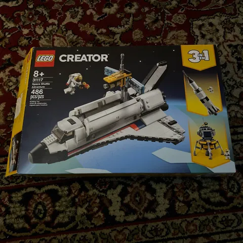 LEGO Creator 31117 Space Shuttle Adventure 3-in-1 New Damaged Box