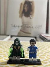 DR. DOOM REED RICHARDS MR. FANTASTIC LEGO MINIFIG LOT four first steps marvel