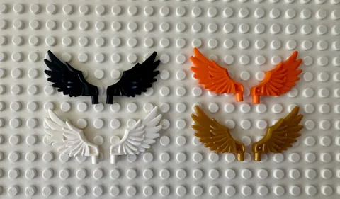 LEGO Minifigure Wing Feathered 11100 Qty 2