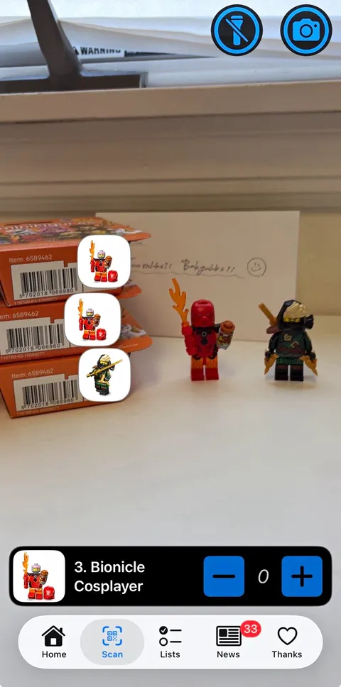 (NEW, SEALED) LEGO 71052 Minifigure series 29 Tahu x2, Ronin x1