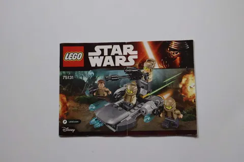 LEGO® Star Wars™ 75131 Resistance Trooper Battle Pack Instruction Manual Only!
