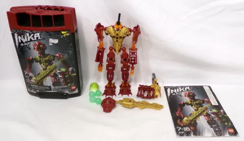 2006 Bionicle 8727 Inika Toa Jaller Set With Instructions