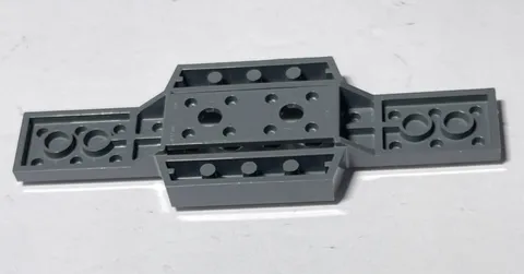 LEGO® 52036 Vehicle, Base 4 x 12 x 3/4 w 2 x 4 Recessed Center Dark Bluish Gray