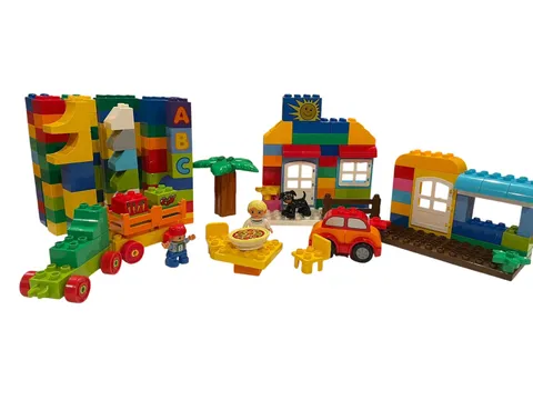 Lego Duplo Starter Set for Play 150+ Pieces Houses Village Vehicles Train
