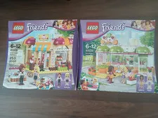 LEGO Friends Heartlake Bakery, Juice Bar, and Hair Salon (41006, 41035, 41093)
