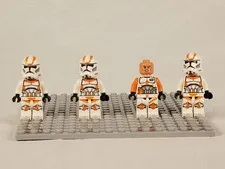 LEGO Star Wars 212th Clone Trooper Lot 4 sw1235 Cody sw1233 Incomplete