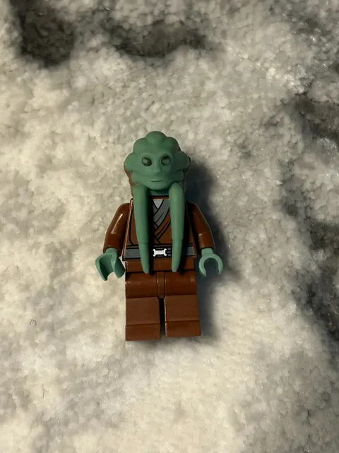 LEGO Star Wars Kit Fisto Minifigure sw0163 Jedi Master Authentic LEGO