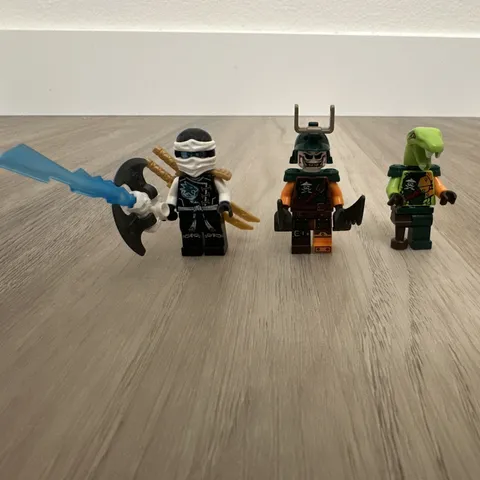 LEGO Ninjago Zane, Clancee, & Doubloon Lot of 3 from (70603) with Djinn Sword