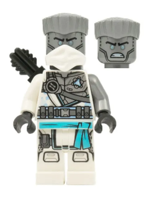 LEGO: Zane The Island Mask Hair Quiver (njo0687)
