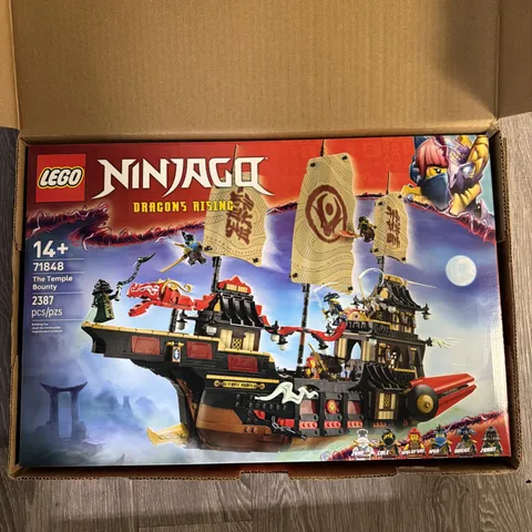 lego ninjago temple bounty 71848