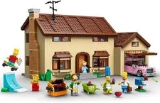 LEGO The Simpsons 71006 The Simpsons House NO Box or Manual READ Description