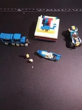 Miscellaneous Lego Race Car 🚗 Boat 🚢 Train 🚂 Other Structure Incomplete Set