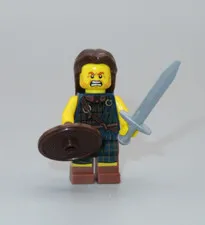 LEGO Highland Battler shield soldier minifigure Collectible Series CMF 6