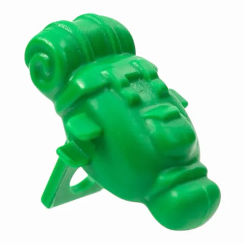 LEGO Green Minifigure Backpack with Sleeping Bag
