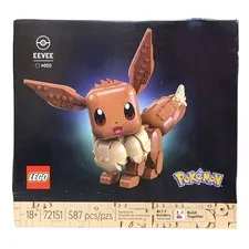 LEGO Pokémon – Eevee, 72151, 587 Pieces., Building Set for Adults
