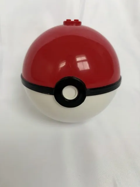 Pokémon Lego Case- Empty White And Red