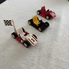 LEGO Lot Of Vintage Race Car Pieces