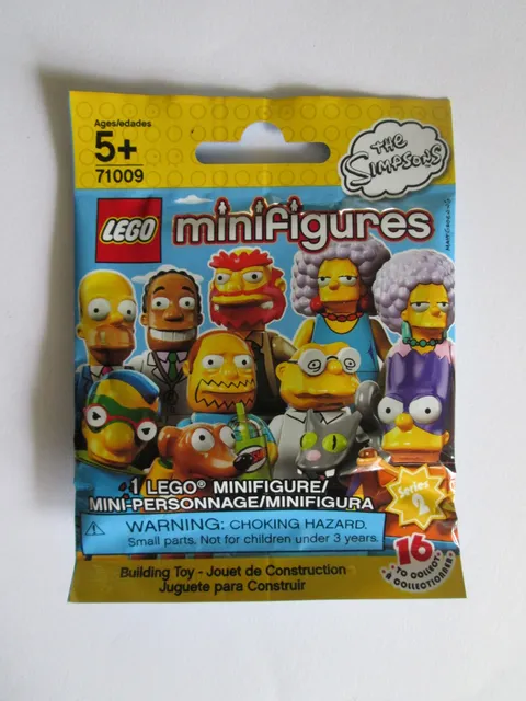 LEGO MiINIFIGURES – THE SIMPSONS SERIES 2 – 71009 – FACTORY SEALED BLIND BAG NEW