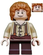 LEGO® Minifigure The Hobbit & TLOTR lor029 Bilbo Baggins Suspenders
