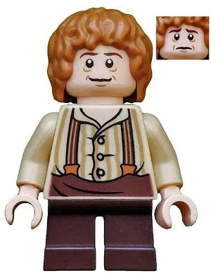 LEGO® Minifigure The Hobbit & TLOTR lor029 Bilbo Baggins Suspenders