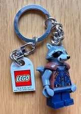 Rocket Raccoon Keychain Lego Marvel Guardians of the Universe