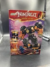 LEGO NINJAGO Dragon's Rising Cole's Elemental Earth Mech 71806 235 Pieces (CBMH)
