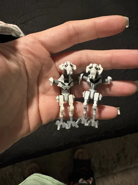 LEGO Star Wars General Grievous Minifigures Missing Arms Set Of 2