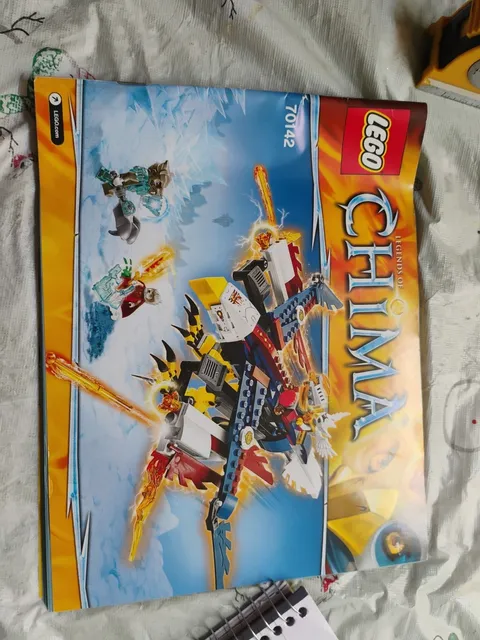 Lego Legends Of Chima 70142 Manual Only