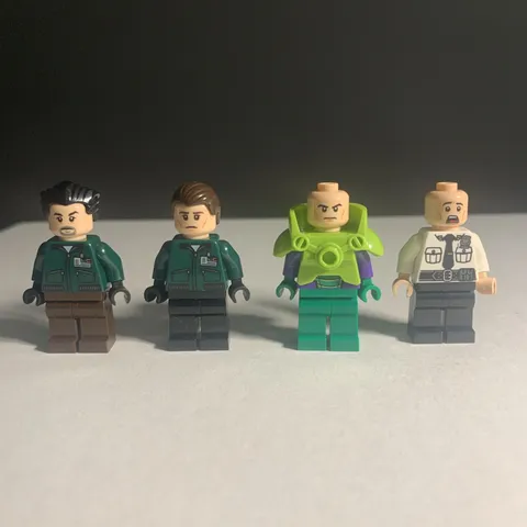 LEGO Lexcorp Henchman Minifigure DC Super Heroes Lex Luther security guard 