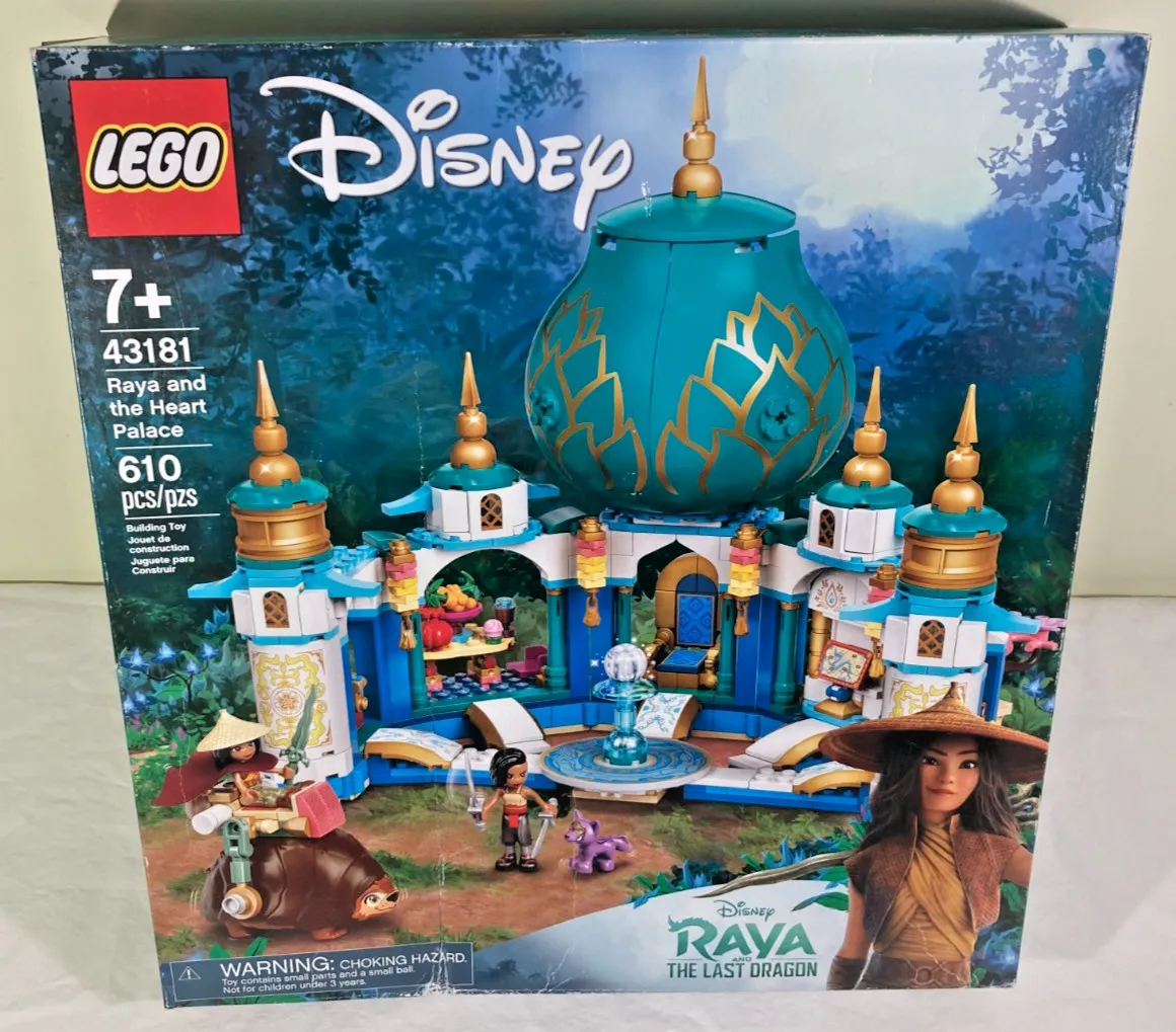 LEGO Disney Princess: Raya and the Heart Palace (43181) - New, Sealed, Retired