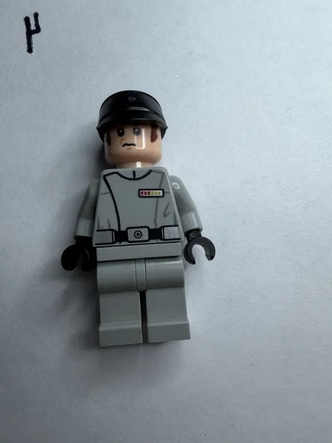 LEGO Star Wars Imperial Officer Minifigure 75159 CRACKED TORSO