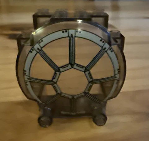 Lego Star Wars Trans-Brown Windscreen 3 x 6 x 5 Bubble Vaders Tie Fighter.