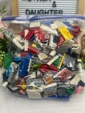 LEGO Mixed Parts Lot 1.5 lbs Bulk Bricks Plates Pieces Genuine