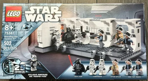 LEGO Star Wars: Aboard the Tantive IV (75387) set. Brand new, unopened box.