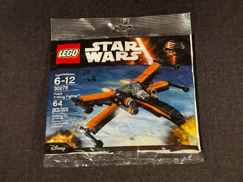 NEW LEGO Star Wars 30278 Poe's X-Wing Fighter Polybag Set 64 Pcs