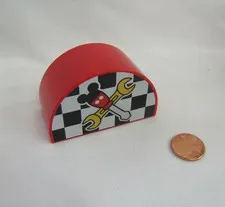 Rare Lego Duplo DISNEY MICKEY MOUSE REPAIR SHOP TOOLS Specialty Printed Block