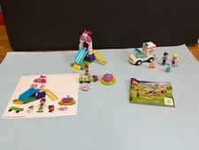 2 Lego Friends Sets: Puppy Playground 41396 & Pet Clinic Ambulance 41694  *READ*