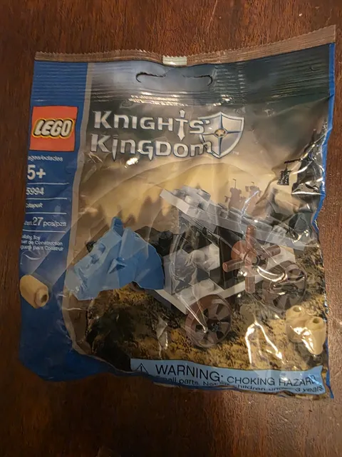 LEGO Castle 5994 Knights Kingdom 2 CATAPULT Set NEW in Sealed Polybag