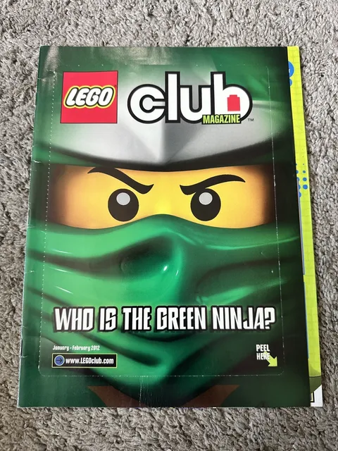 Lego Club Magazine January-February 2012 - Who is the Green Ninja?