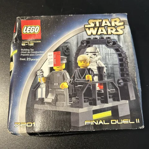 Vtg 2002 LEGO Star Wars Final Duel #7201 New Sealed In Box!