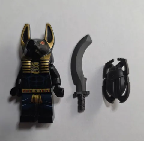 LEGO Anubis Guard Minifigure Pharaoh's Quest w/Shield & Weapon