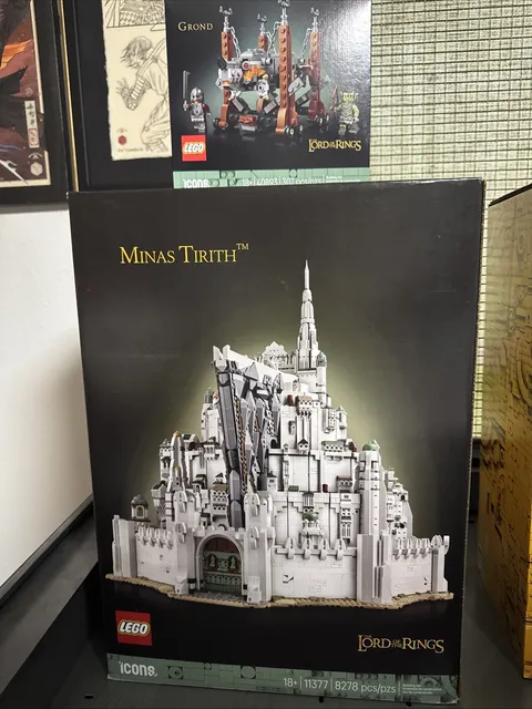 LEGO Icons Lord of the Rings Minas Tirith #11377 With Grond 40893 New Sealed