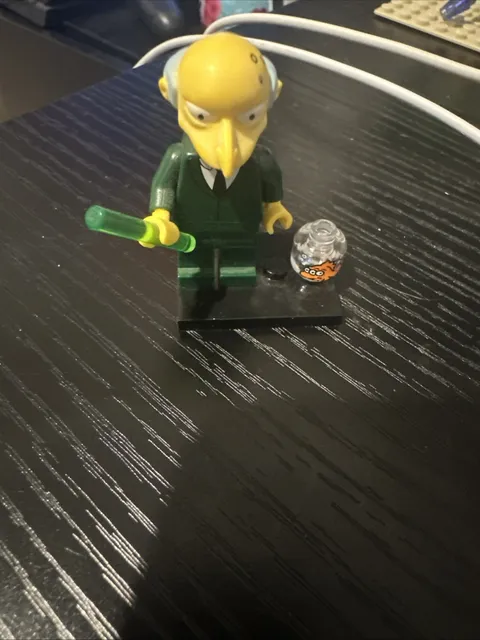 Lego Minifigure Mr Burns