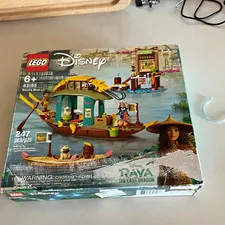 LEGO Disney Raya and the Last Dragon Boun's Boat 43185 Set 247 pcs 6+ Box