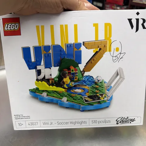 Lego Editions Vini Jr Soccer Highlights Set 43027 New Sealed
